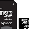 Карта памяти Apacer microSDXC (Class 10) 64GB + адаптер [AP64GMCSX10U1-R]