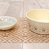 Миска TarHong Medallion Paw PDR5067PBMC (бежевый с лапками)