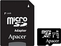 Карта памяти Apacer microSDXC (Class 10) 64GB + адаптер [AP64GMCSX10U1-R]