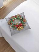 Чехол на подушку JoyArty Новогодние колокольчики sl_21509