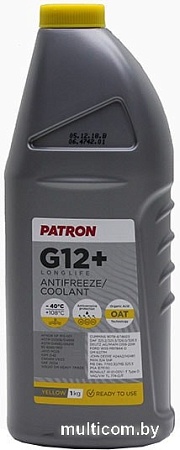 Антифриз Patron G12+ LongLife Yellow 1кг