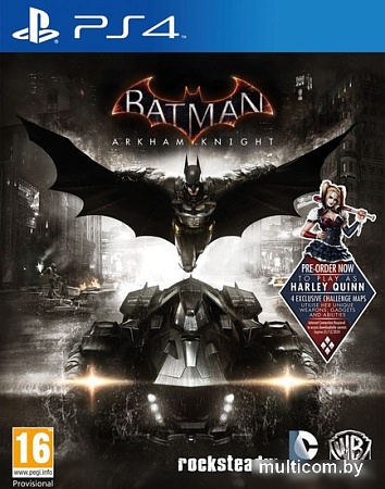 Игра Batman: Рыцарь Аркхема для PlayStation 4
