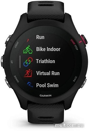 Умные часы Garmin Forerunner 255S Music 41 мм (черный)