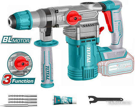 Перфоратор Total TRHLI20288 (без АКБ, набор оснастки)