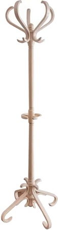 Вешалка для одежды Мебелик В 10Н (белый ясень)