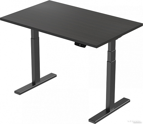 Стол Smartstol Slim 140x80x1.8 (черный/венге 138)