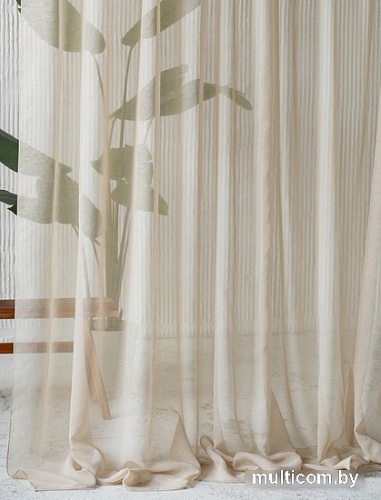 Тюль Pasionaria Гоа 300x300 (бежевый)