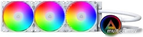 Система жидкостного охлаждения для процессора Montech LightFlow ARGB 360 (белый)