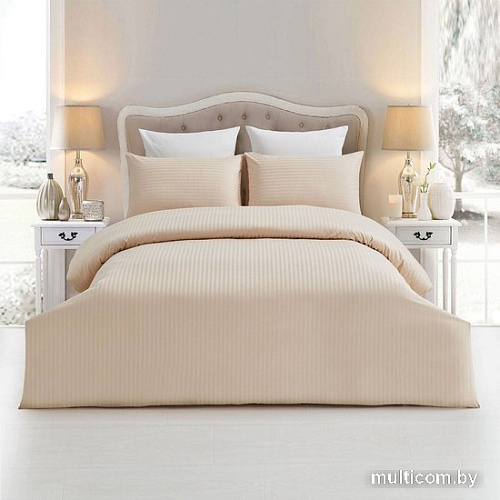 Постельное белье Arya Otel 160x220 8680943076571 (бежевый)