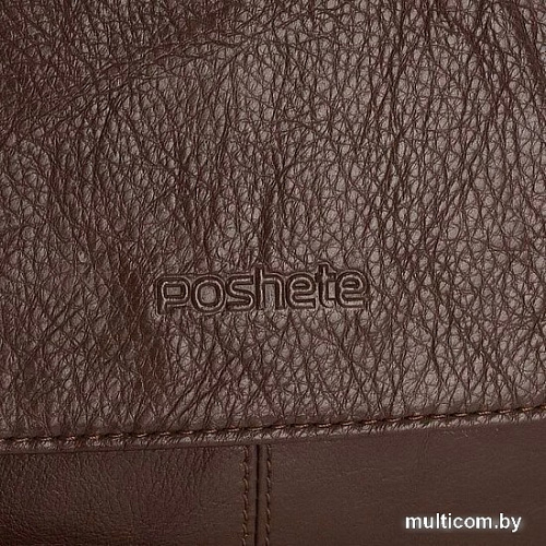 Женская сумка Poshete 827-3641D-BRW (коричневый)