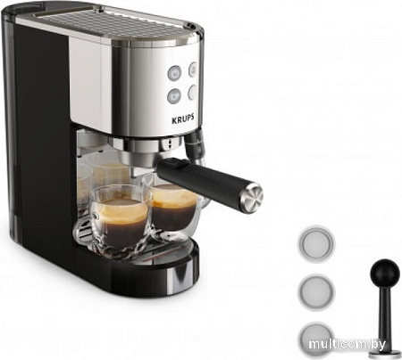 Рожковая кофеварка Krups Virtuoso XP444C10