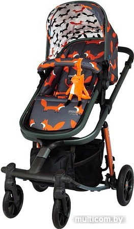 Универсальная коляска Cosatto Giggle Quad (2 в 1, charcoal mister fox)