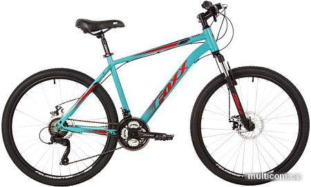 Велосипед Foxx Aztec D 27.5 р.18 2023 (голубой)