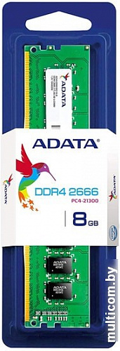 Оперативная память A-Data Premier 4GB DDR4 PC4-21300 AD4U2666J4G19-S