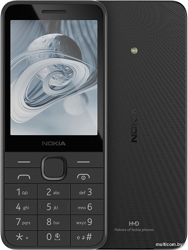 Кнопочный телефон Nokia 215 4G (2024) Dual SIM TA-1613 (черный)