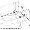 Душевой поддон Radomir 118x78 1-11-0-2-0-009