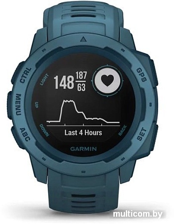 Умные часы Garmin Instinct (синий)