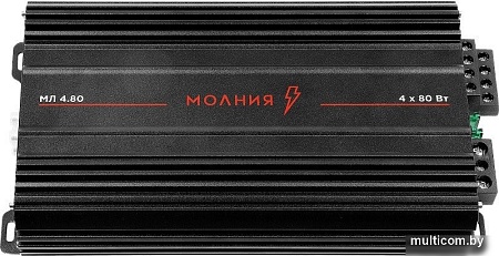 Автомобильный усилитель Урал Молния МЛ 4.80