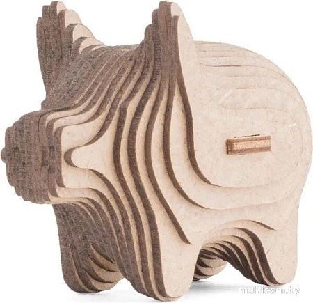3Д-пазл Eco-Wood-Art Мини. Свинка