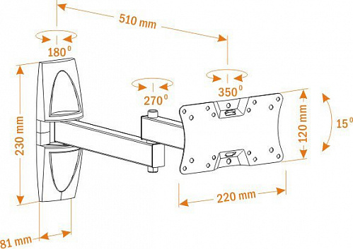 Кронштейн Holder LCDS-5064