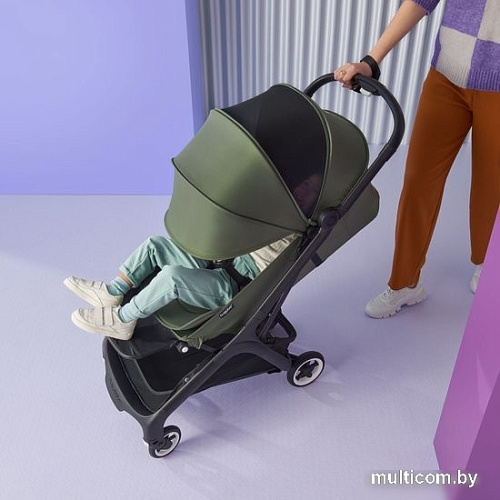 Коляска прогулочная «книга» Bugaboo Butterfly (black/forest green)