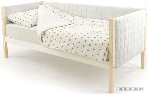 Кровать-тахта Бельмарко Svogen мягкий 00750 160x70 (бежевый/белый)