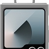 Чехол для телефона Samsung Silicone Case Galaxy Z Flip6 (серый)