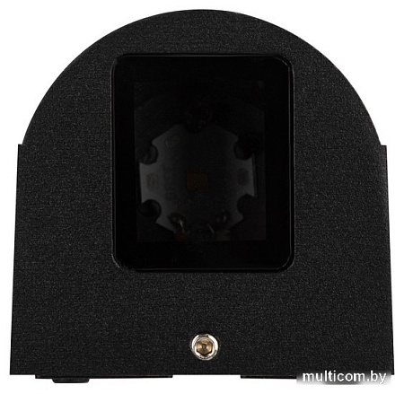 Фасадный светильник ЭРА WL43 BK+GD светодиодная 6Вт 3500К IP54 Б0054422 (черный/золото)