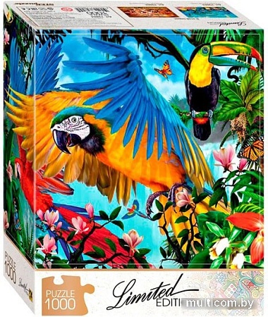 Пазл Step Puzzle Попугаи