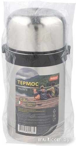 Термос для еды Mallony Valente 0.8л (нержавеющая сталь)