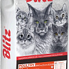 Сухой корм для кошек Blitz Classic Poultry Adult All Breeds (с домашней птицей) 10 кг