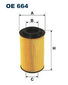 Масляный фильтр Filtron OE664