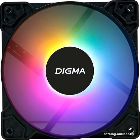 Вентилятор для корпуса Digma DFAN-FRGB1