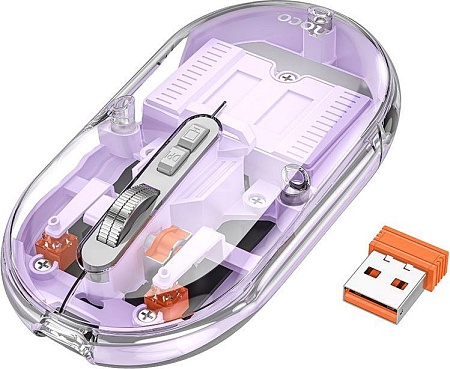 Мышь Hoco GM35 (сиреневый)