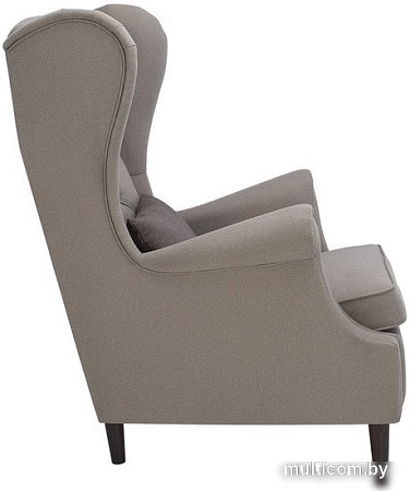 Интерьерное кресло Leset Винтаж Milos 09/20 (рогожка, коричневый)