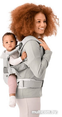 Рюкзак-переноска BabyBjorn One Air Mesh (серебристый)