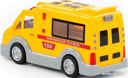 Игрушечный транспорт Полесье Аварийная служба 79695