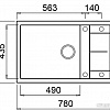 Кухонная мойка Elleci Unico 310 Cemento G48