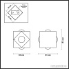 Бра Odeon Light Diamanta 4218/8WL