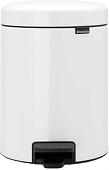 Brabantia Pedal Bin NewIcon 2x2 л (белый)