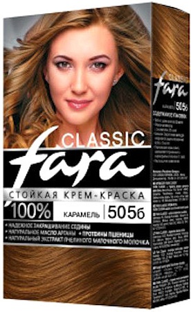 Крем-краска Fara Classic 505Б карамель 50 мл