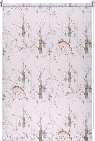 Franc Gardiner Print Лесные друзья олени, день 90х160 9403217912