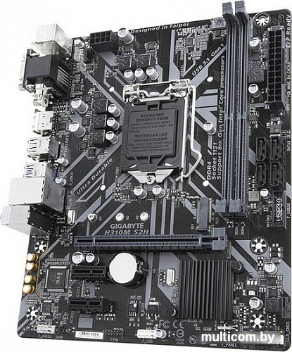 Материнская плата Gigabyte H310M S2H (rev. 1.2)