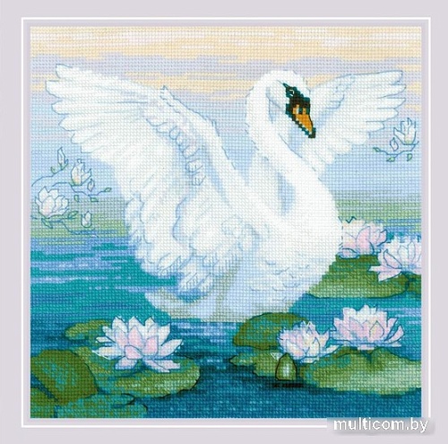 Набор для вышивания Риолис Белая лебедь 2133