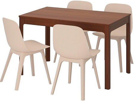 Комплект столовой мебели Ikea Экедален/Одгер 792.292.07