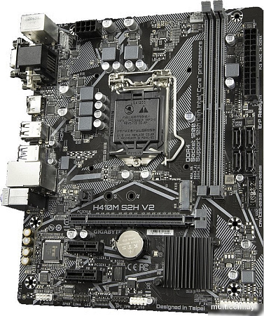 Материнская плата Gigabyte H410M S2H V2 (rev. 1.9/2.1)