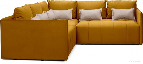 Угловой диван Mio Tesoro Чилетти Лонг (Velutto 18/Velutto 58)