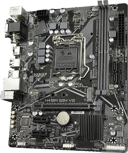 Материнская плата Gigabyte H410M S2H V2 (rev. 1.9/2.1)
