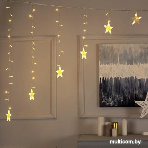 Бахрома Luazon Бахрома-арка 2.5x1.2 м 136 Led 3612418 (белый теплый)