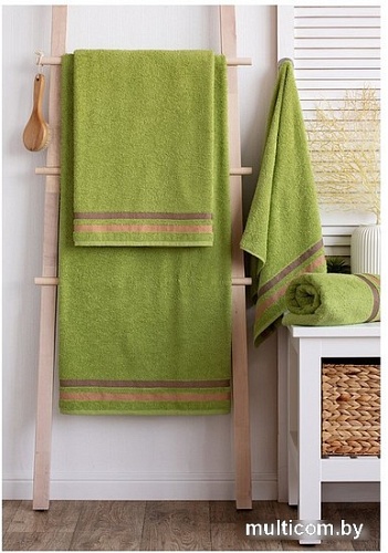 Полотенце Самойловский текстиль Исландия 100x150 (травяной)
